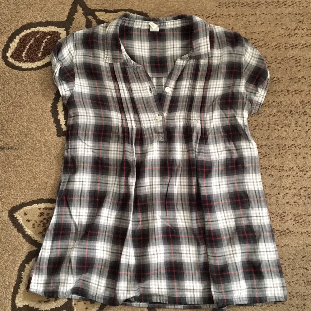 Old Navy plaid tunic